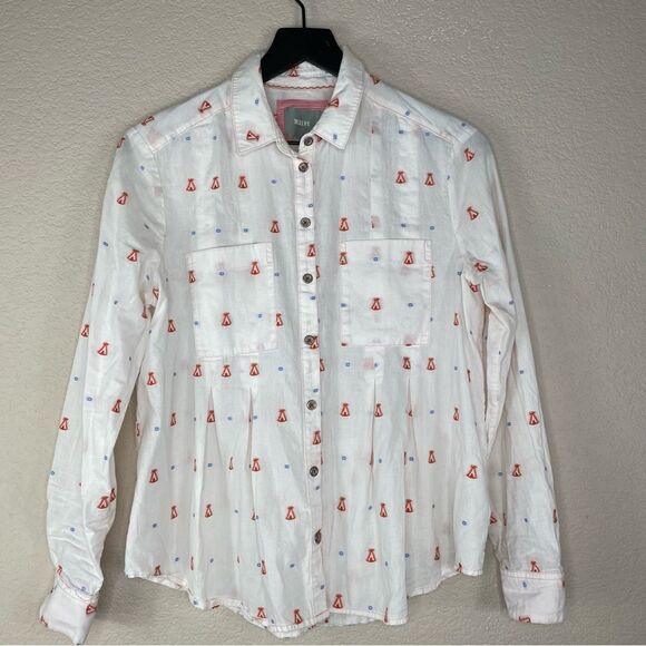 Maeve Anthropologie Blouse Miette Teepee Size 4 - Picture 1 of 10